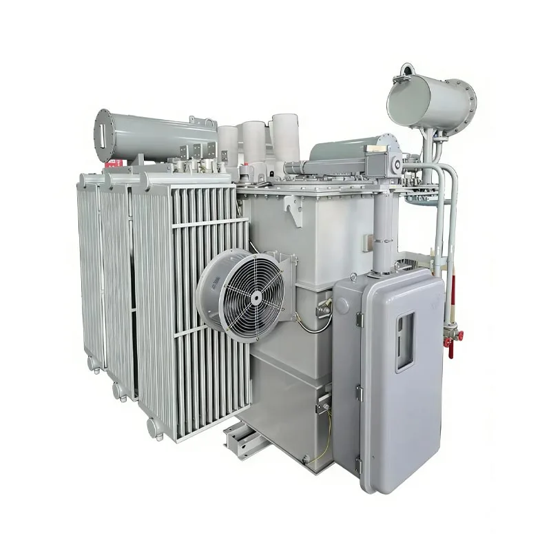 Oil immersed transformer with OLTC